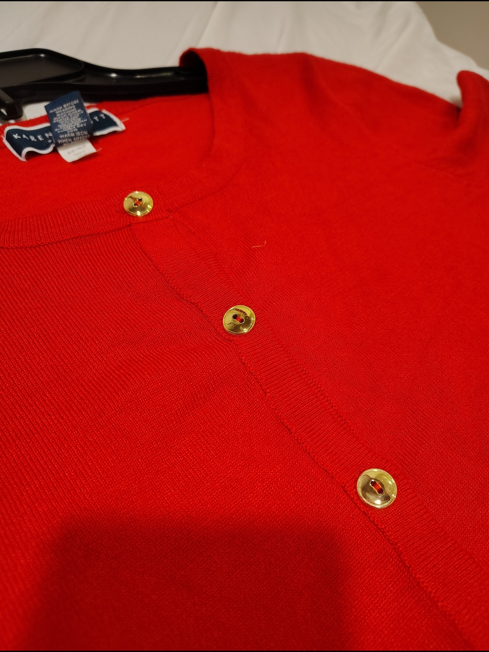 Colorblock Button Front Cardigan Sweater - Picture 8 of 8